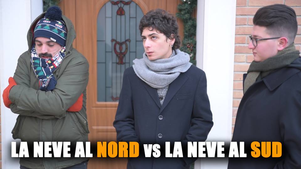 Neve al Sud vs neve al Nord, l’ultimo video di Casa Surace diventa virale | VIDEO