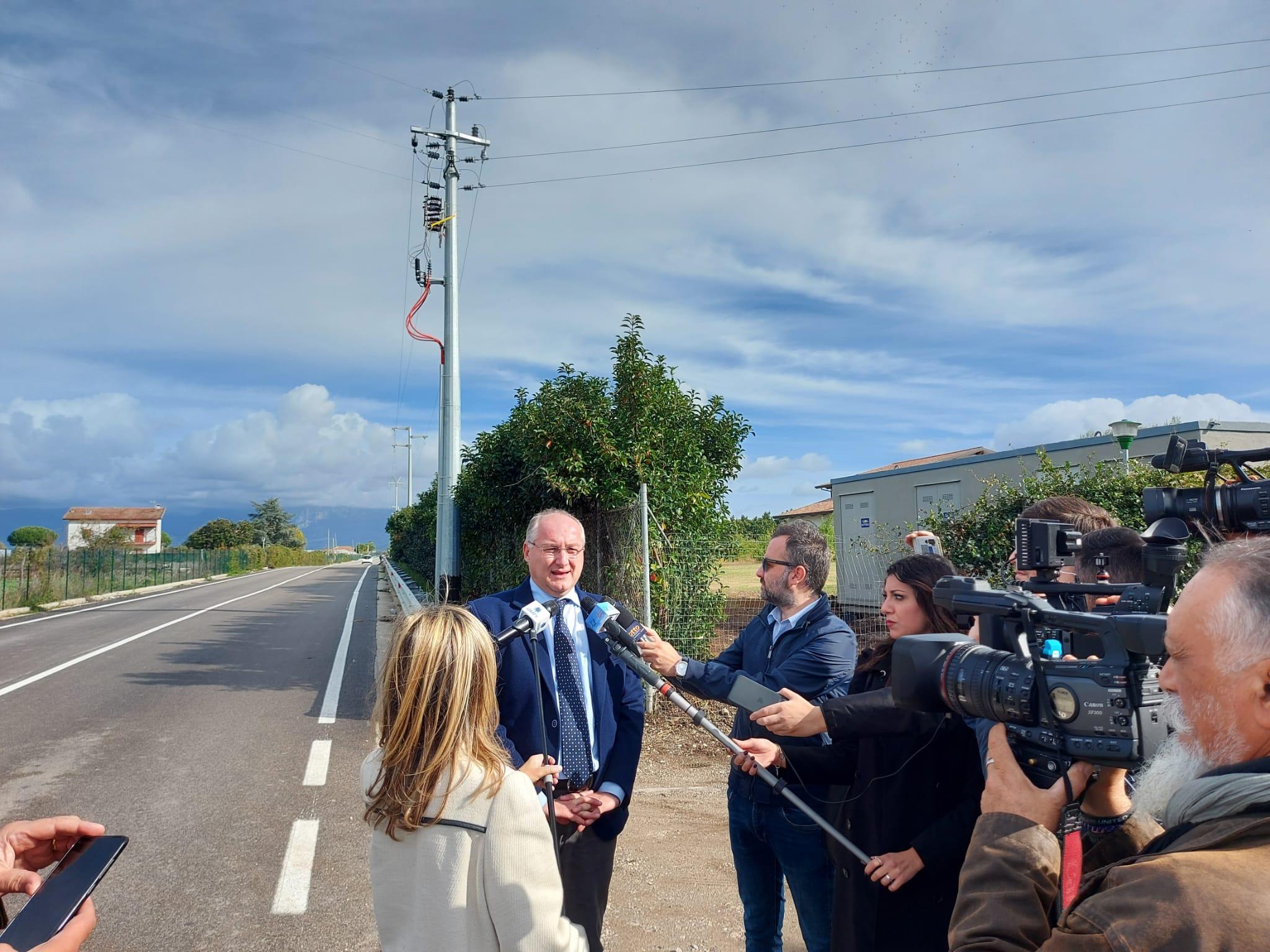 Viabilità per Aeroporto Costa D’Amalfi, conclusi i lavori di via Olmo | FOTO