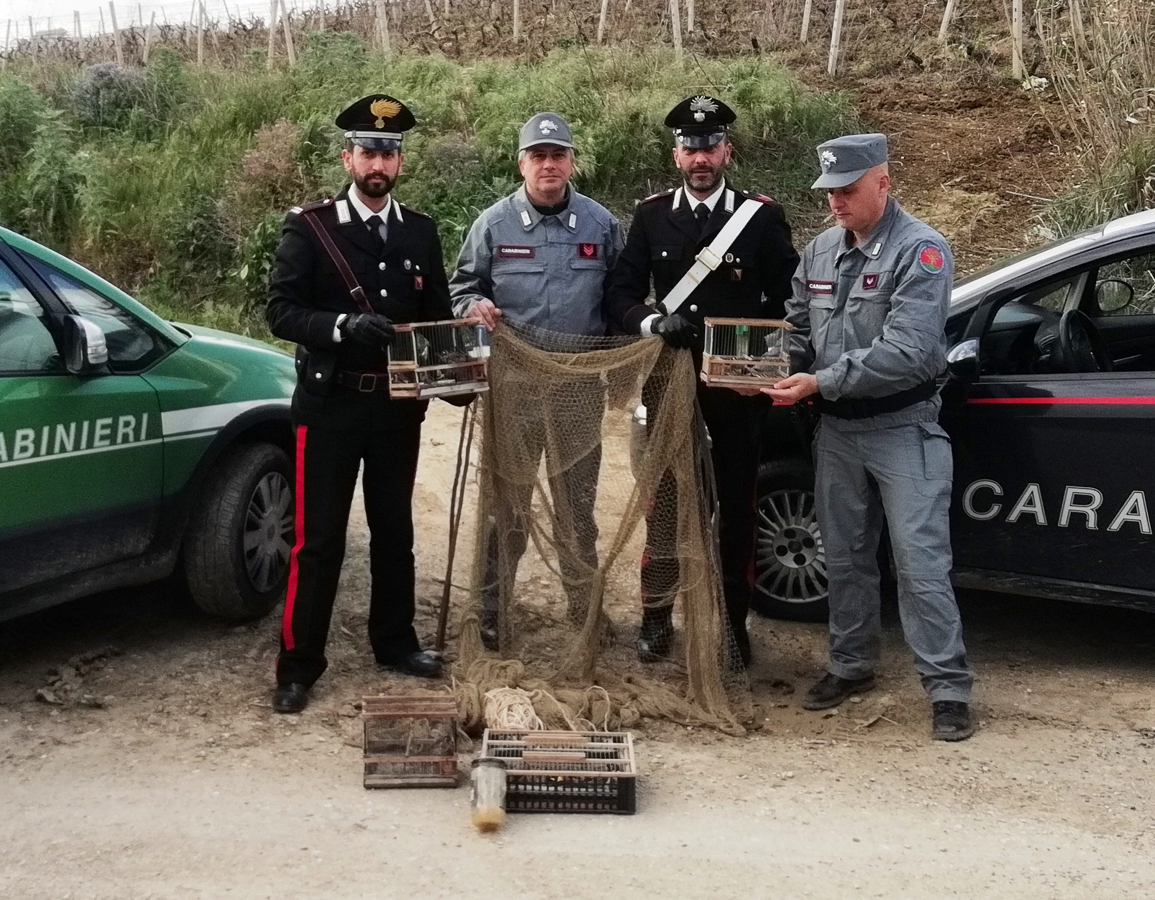 Bracconaggio, controlli e sanzioni alle porte del Cilento