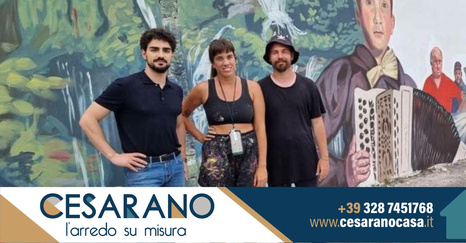 Tradizione, comunità e natura nel murales di Milu Correch per Casaletto  Spartano | Giornale del Cilento