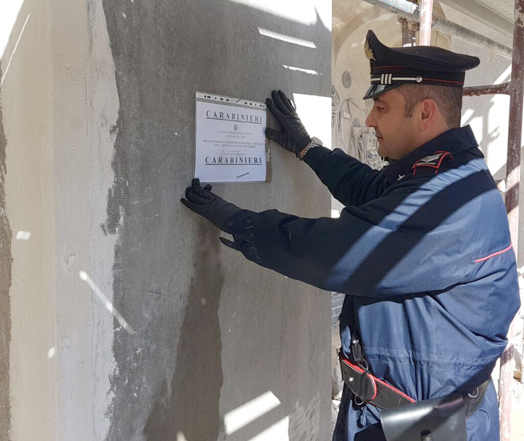 Abusi edilizi a Capaccio Paestum: sequestrato un cantiere in via Rodigliano