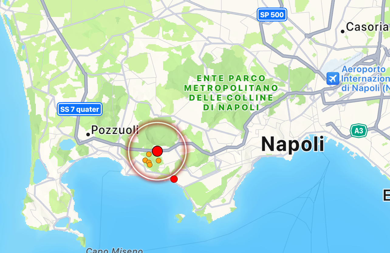 Terremoto magnitudo 3.7 sveglia Napoli all’alba