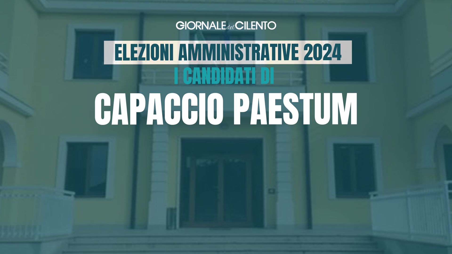 Elezioni comunali 2024, liste e candidati a Capaccio Paestum