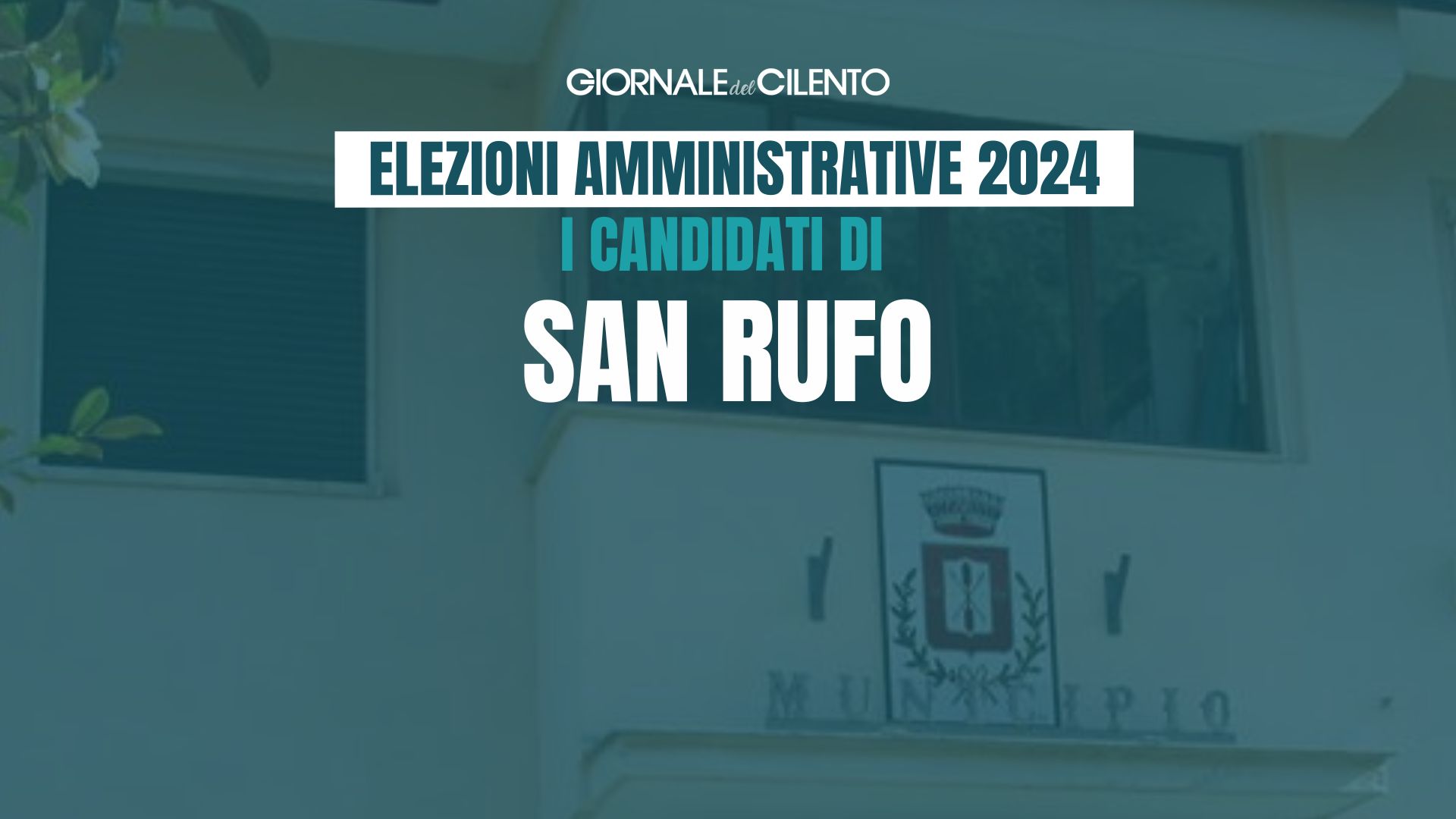 Elezioni comunali 2024, liste e candidati a San Rufo