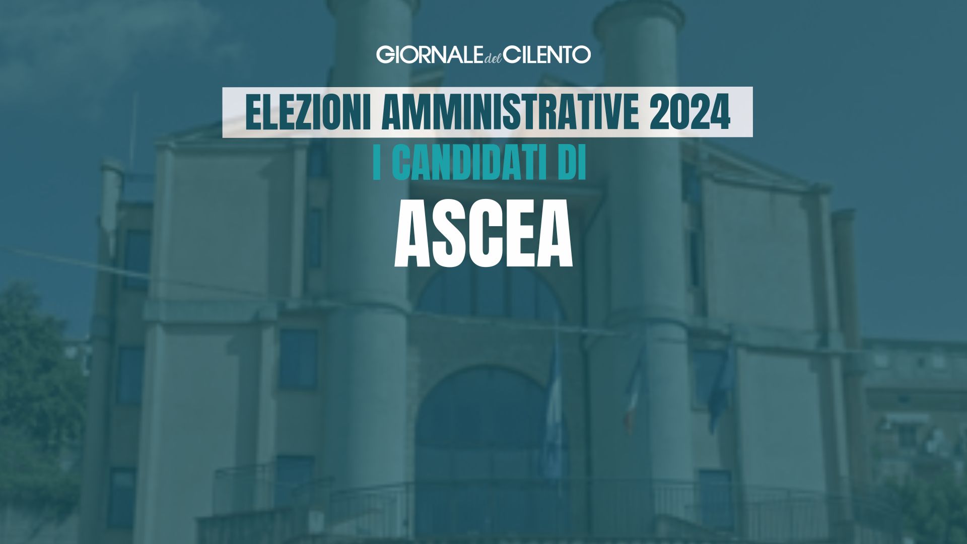 Elezioni comunali 2024, liste e candidati ad Ascea