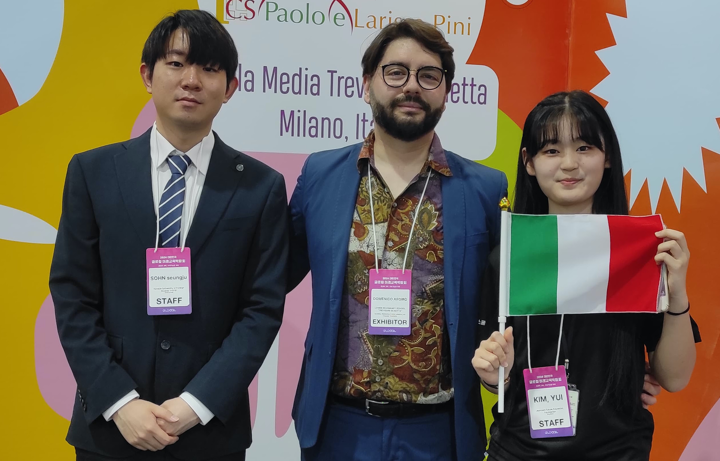Un cilentano in Corea: l’agropolese Mico Argirò rappresenta l’Italia al Glocal Education Fair