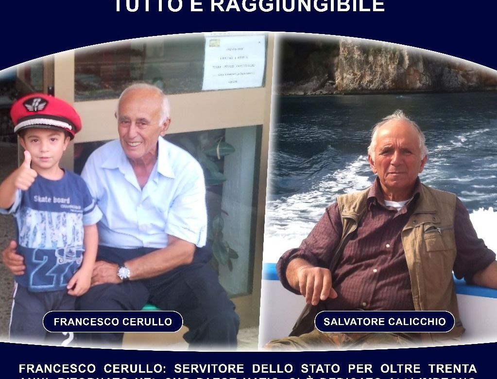 A San Severino di Centola una targa per ricordare Francesco Cerullo e Salvatore Calicchio: domenica la cerimonia