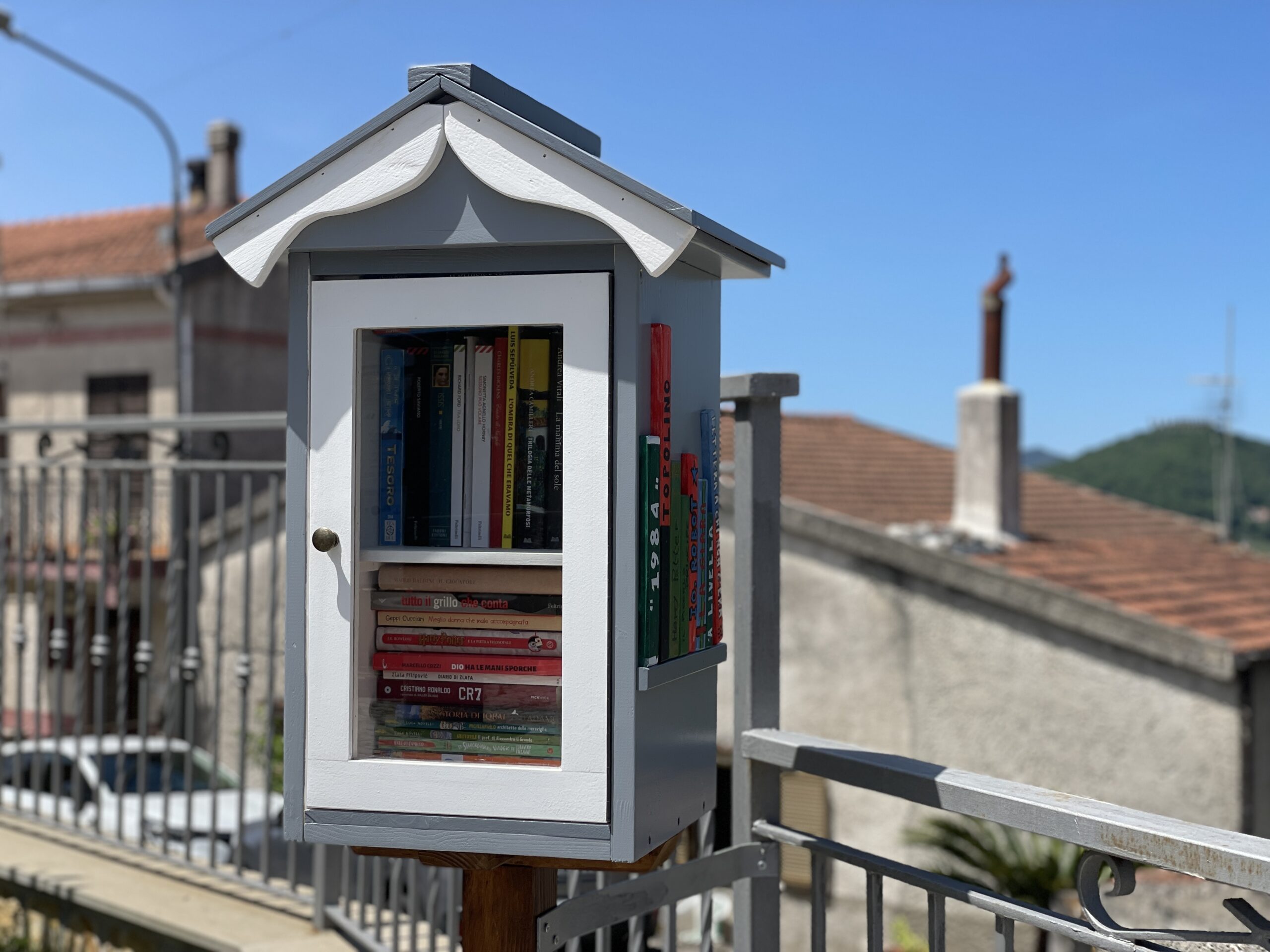 Inaugurata a Morigerati la casetta dei libri, uno spazio di cultura e condivisione