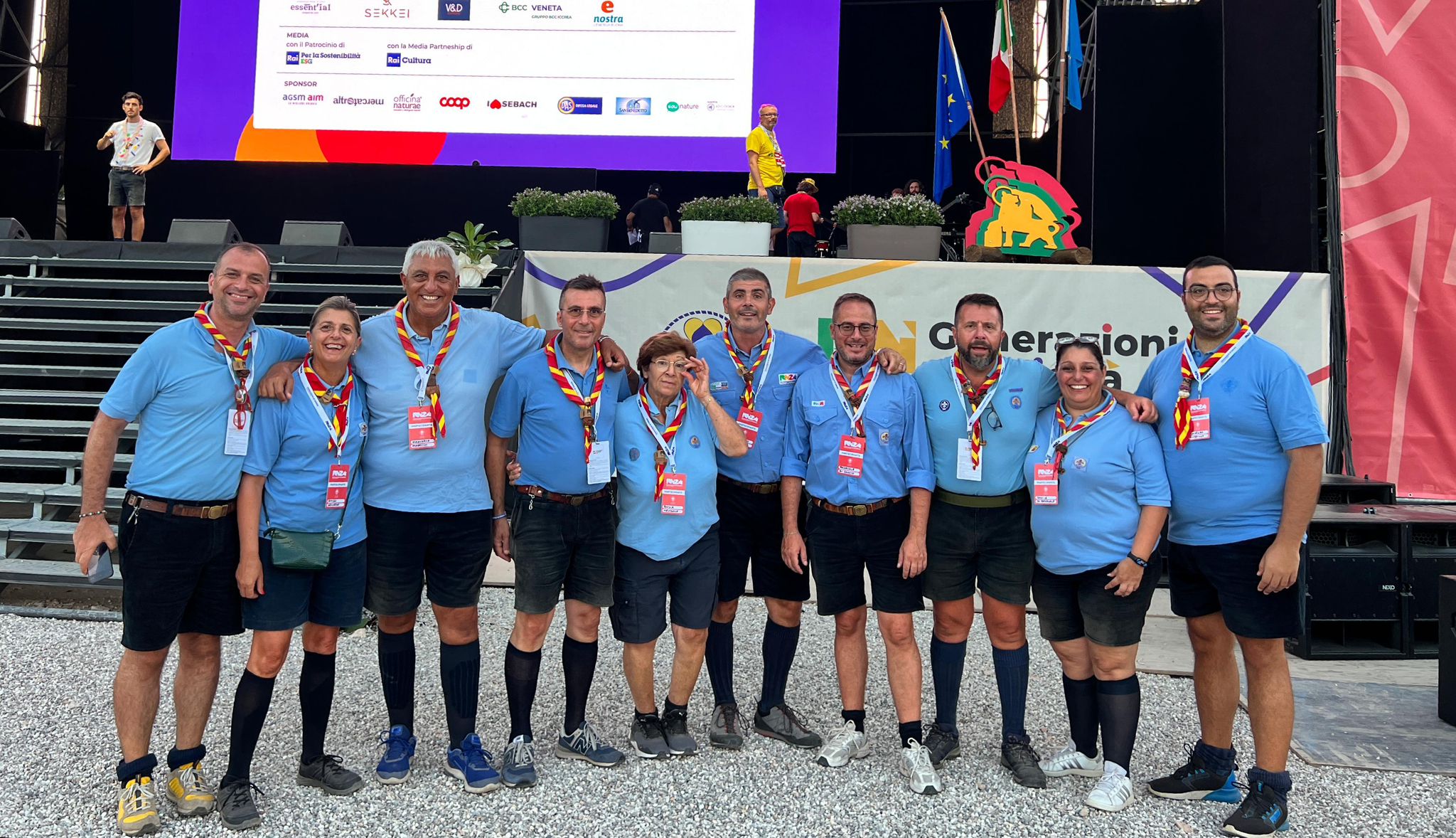 Verona accoglie 18mila scout per celebrarne i 50 anni: pullman anche dal Cilento