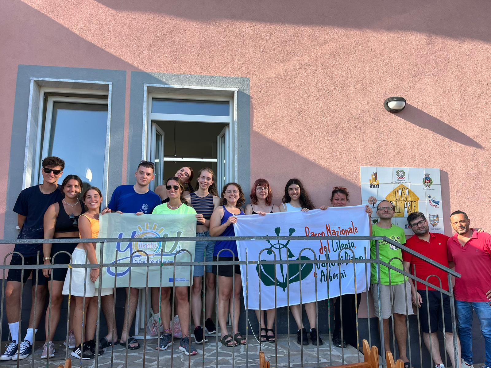 Volontari internazionali nel Cilento con Cilento Youth Union Aps