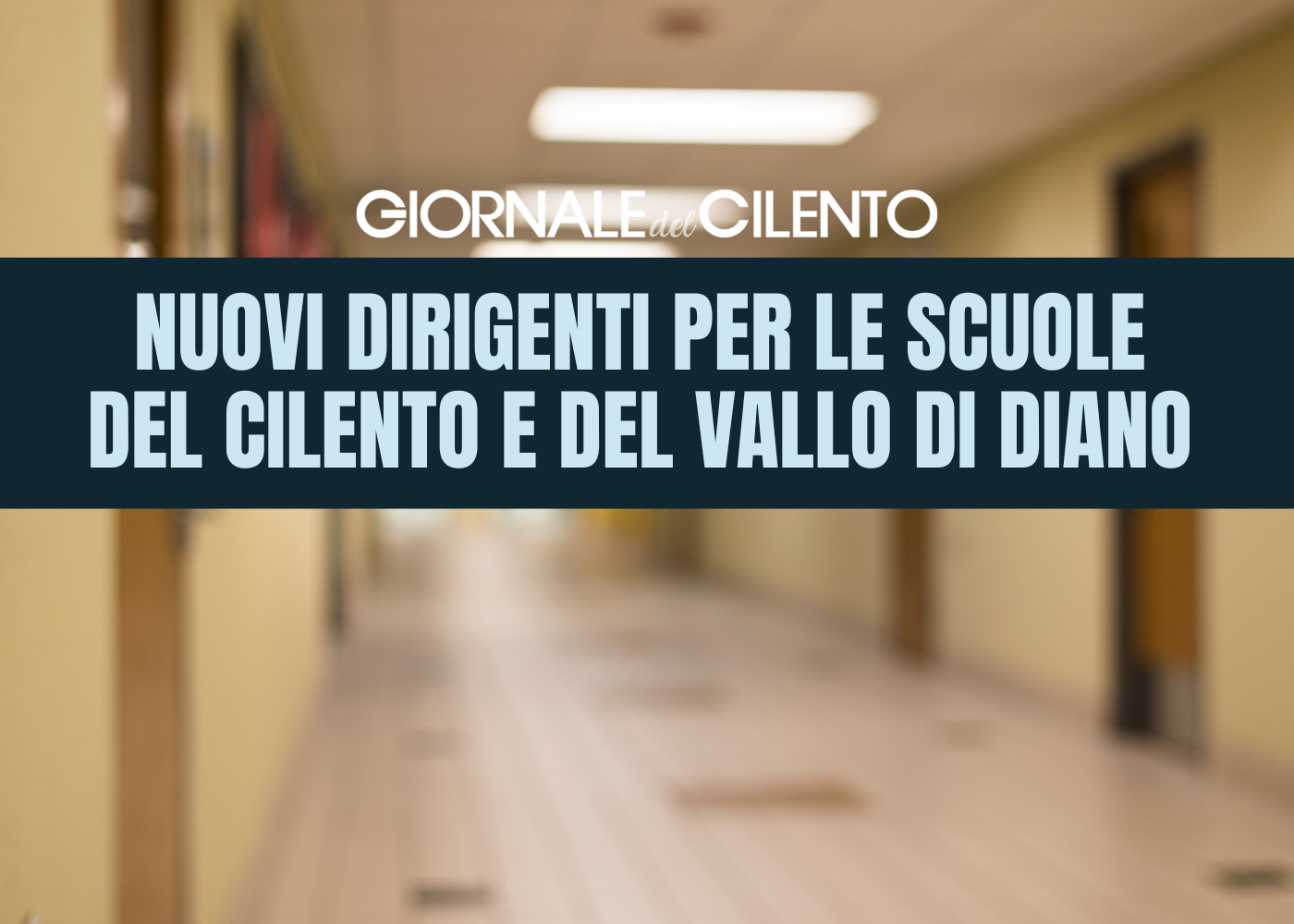 Nuovi dirigenti scolastici le scuole del Cilento e Vallo di Diano: tutti i nomi