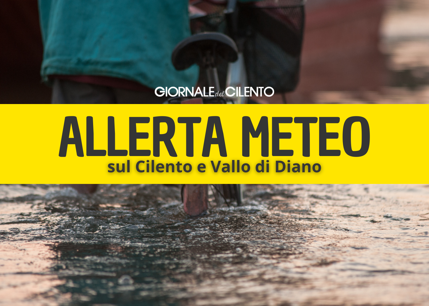 Tempo ancora instabile, prorogata l’allerta meteo nel Cilento e Vallo di diano