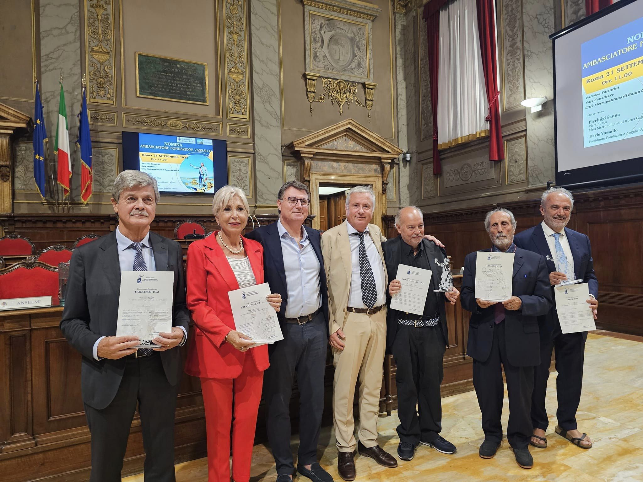 Fondazione Vassallo, nominati cinque ambasciatori