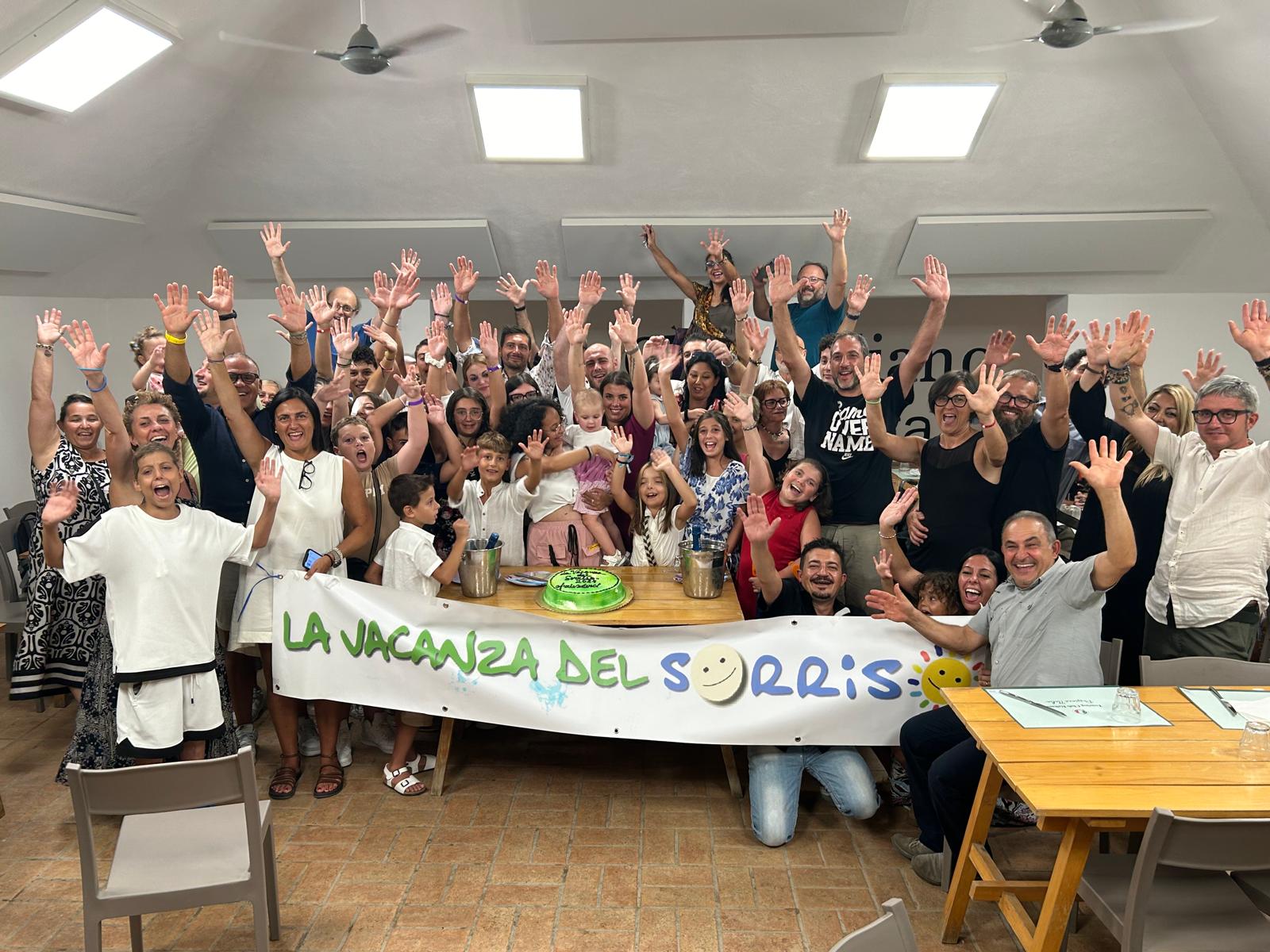 Vacanza del Sorriso 2024: solidarietà e spensieratezza nel Cilento per le famiglie di bambini oncoematologici