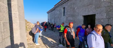 Da Caggiano oltre 40 pellegrini in cammino verso il Sacro Monte di Viggiano