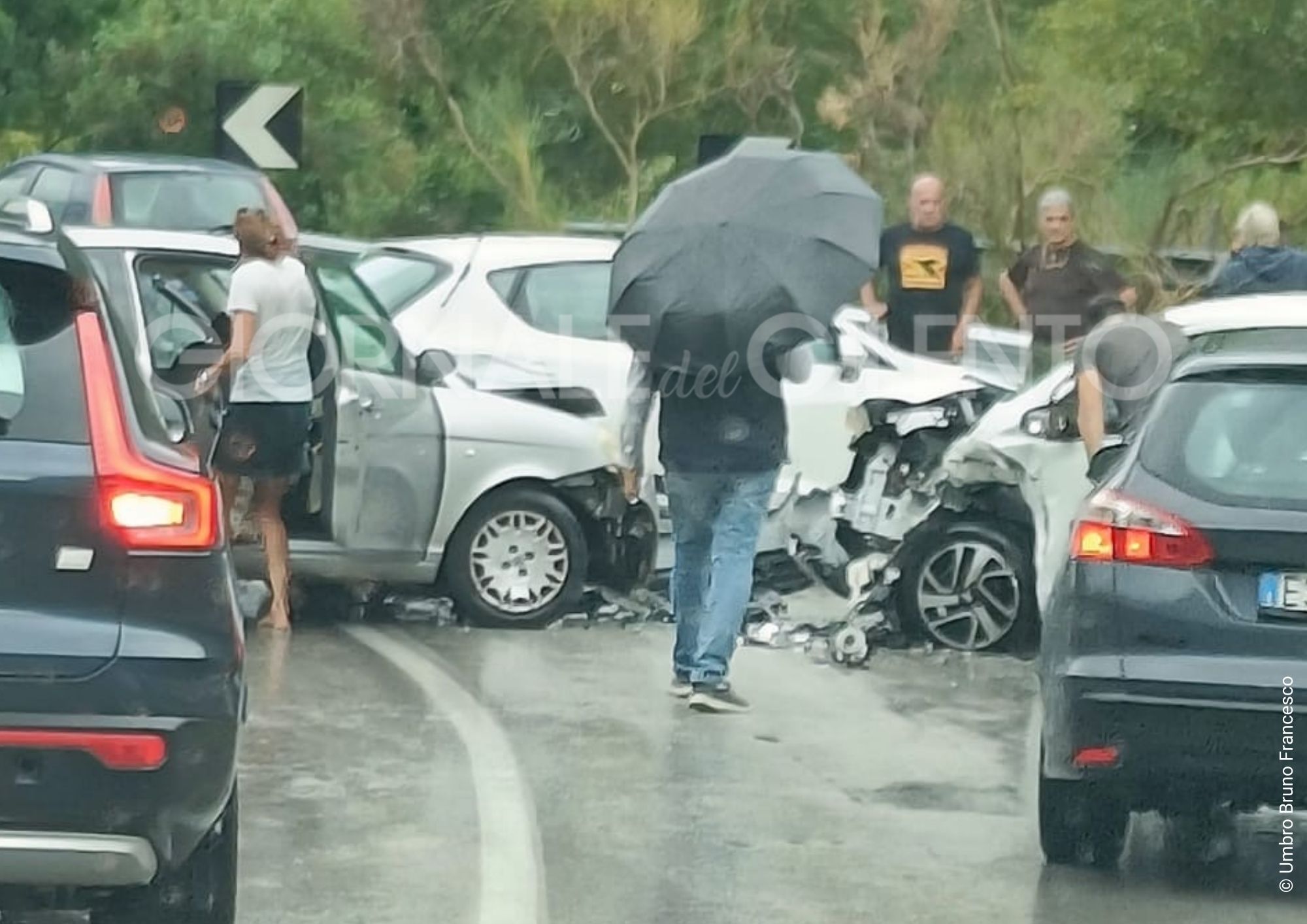 Incidente sulla Mingardina, al bivio del Ciglioto: morta turista, 3 feriti