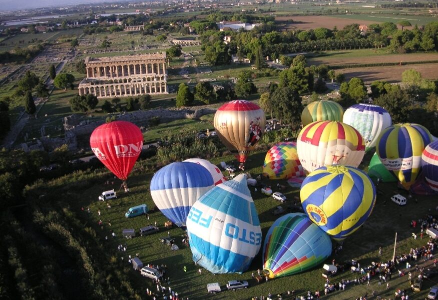 Paestum, torna il Festival internazionale delle Mongolfiere