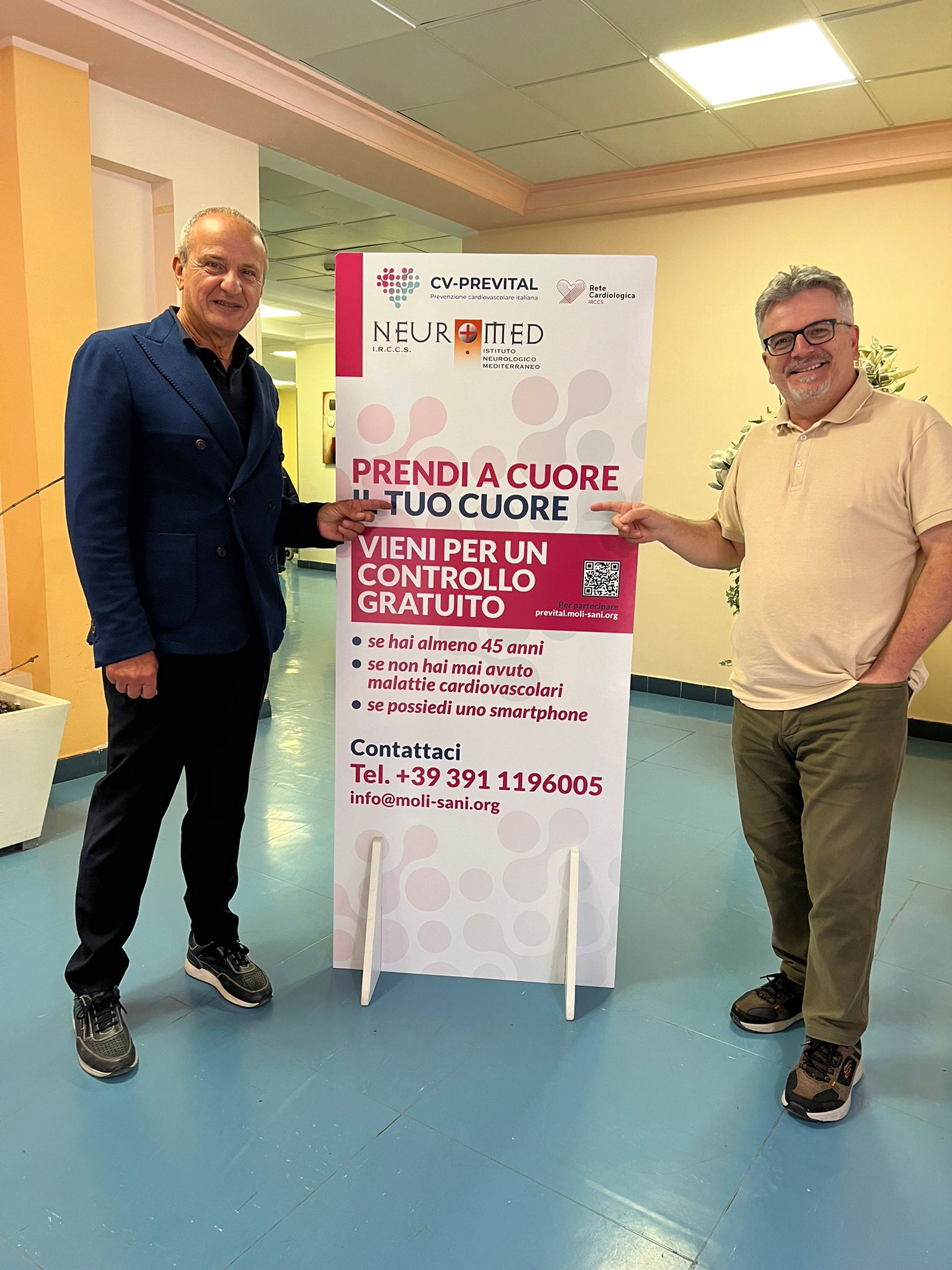 Castellabate, Neuromed e fondazione Polito uniscono le forze per la giornata della salute