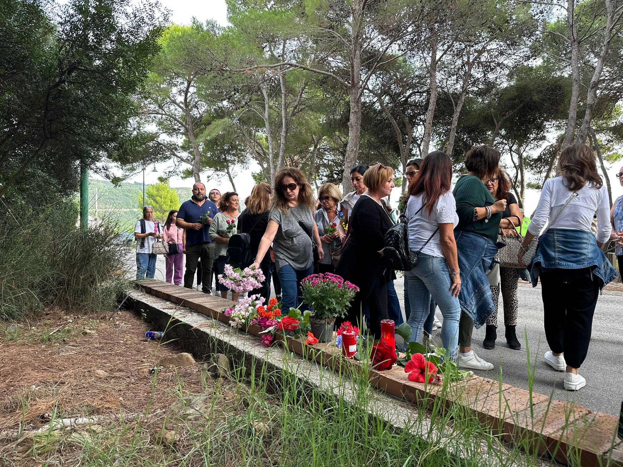 Castellabate, omicidio Silvia Nowak: il corteo silenzioso delle donne per chiedere giustizia