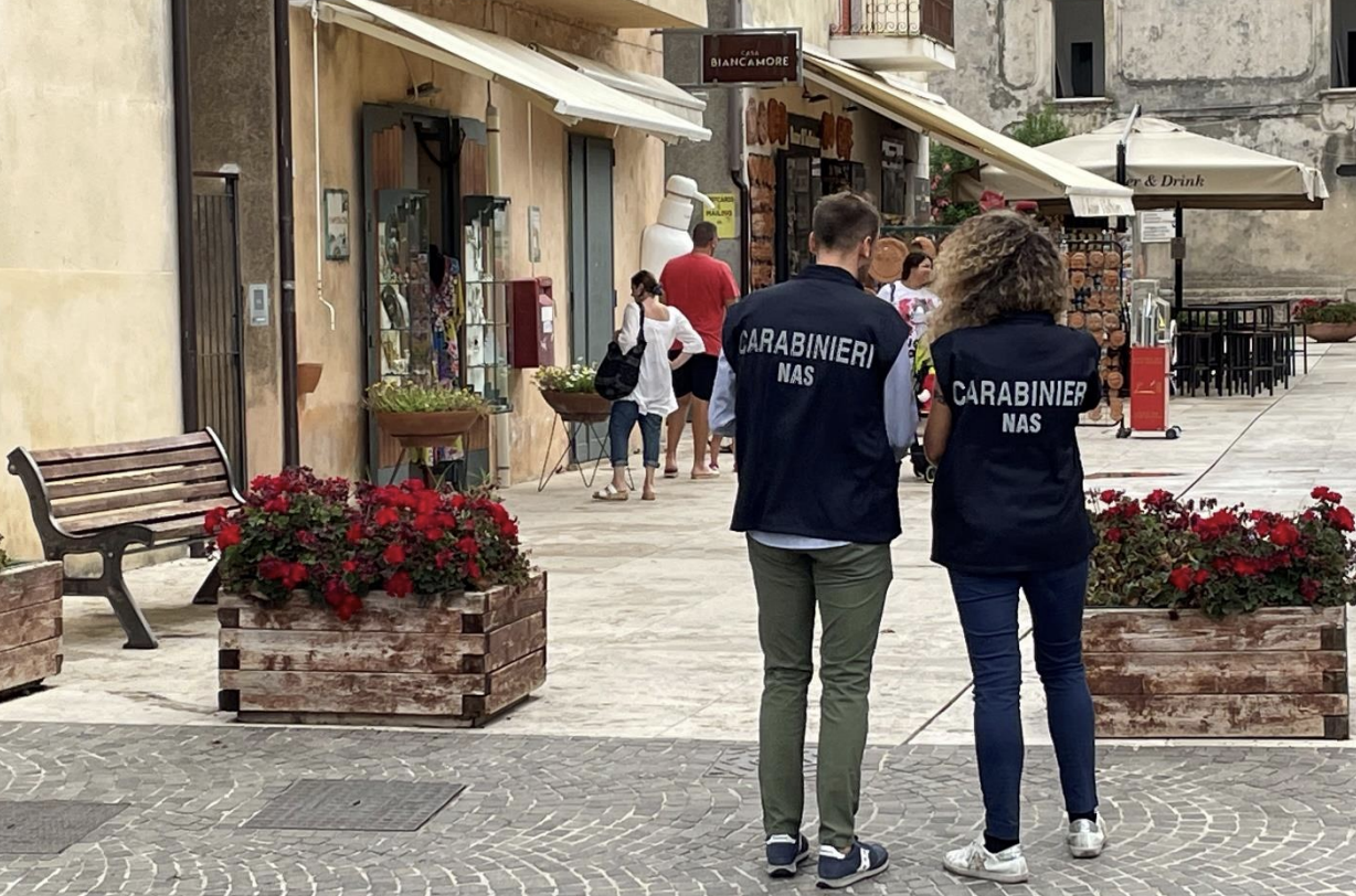 Controlli intensificati nelle aree turistiche: sequestrati oltre 10 tonnellate di alimenti