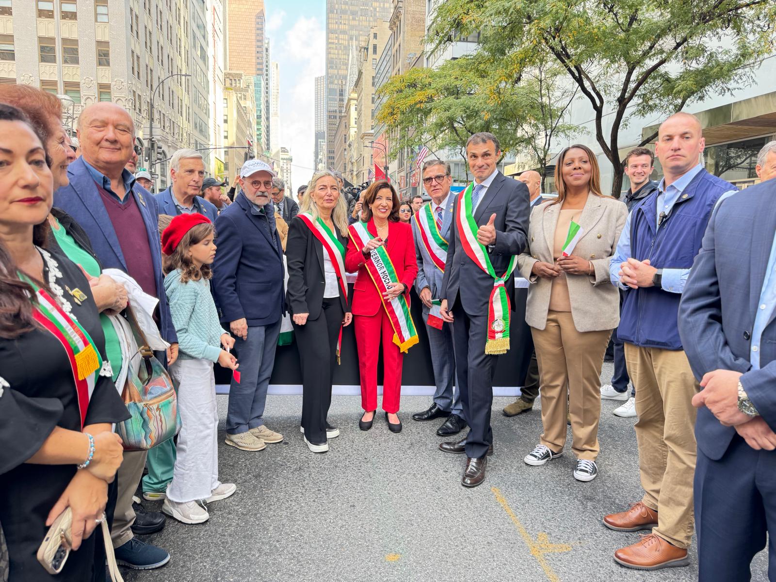 Joe Petrosino, delegazione del Vallo di Diano al Columbus Day a New York