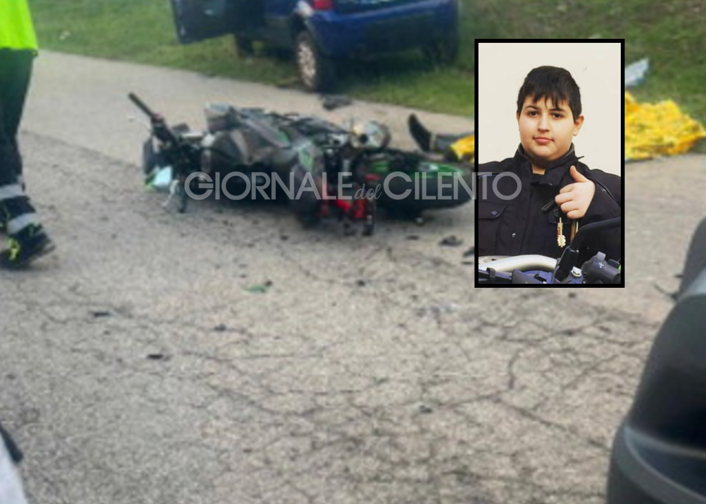 Auto contro scooter, muore 20enne: liberata la salma. Indagini su dinamica