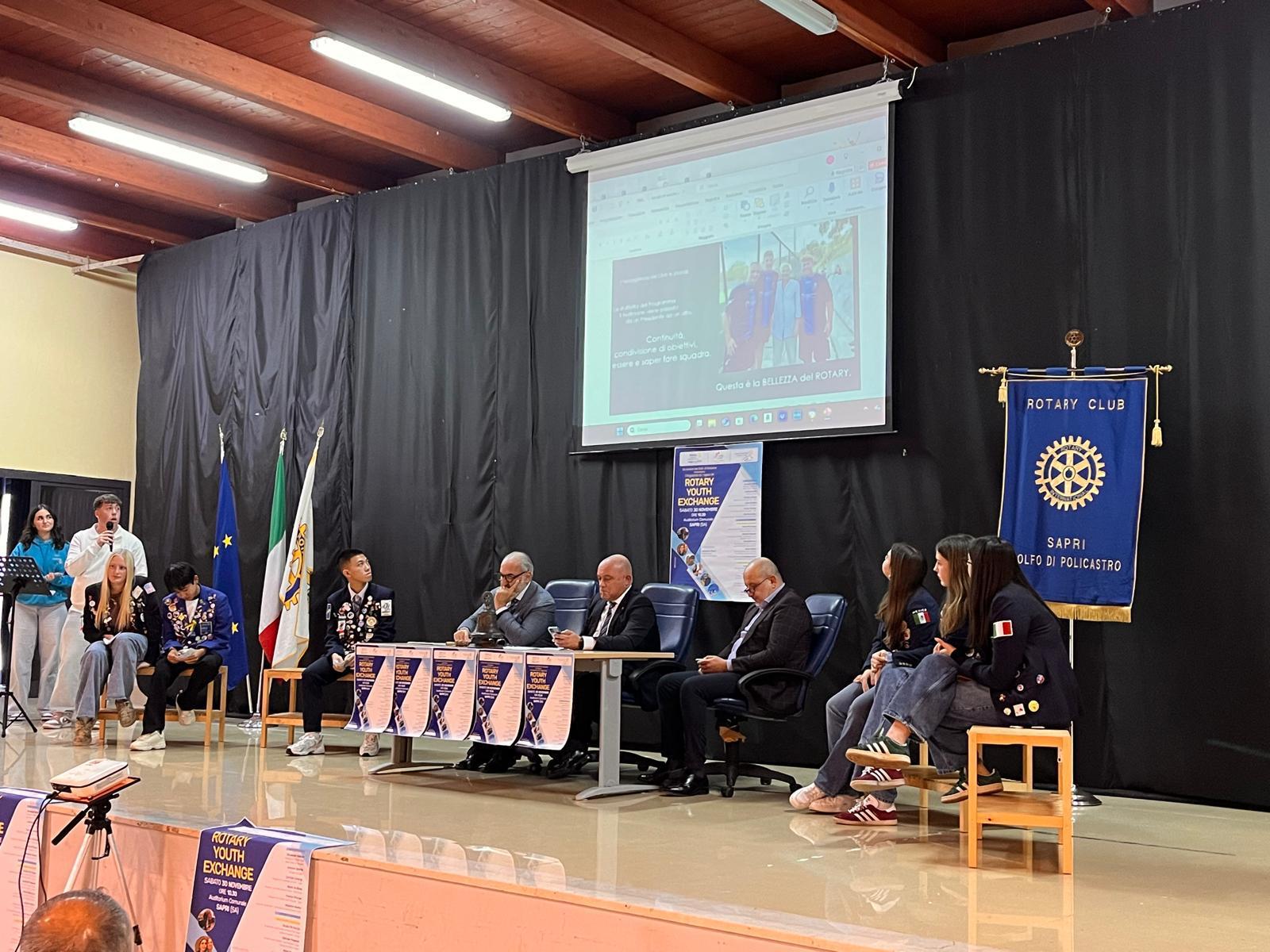 Rotary Sapri Golfo di Policastro rinnova il programma ‘Scambio Giovani’: passaporto per il mondo per gli studenti del territorio