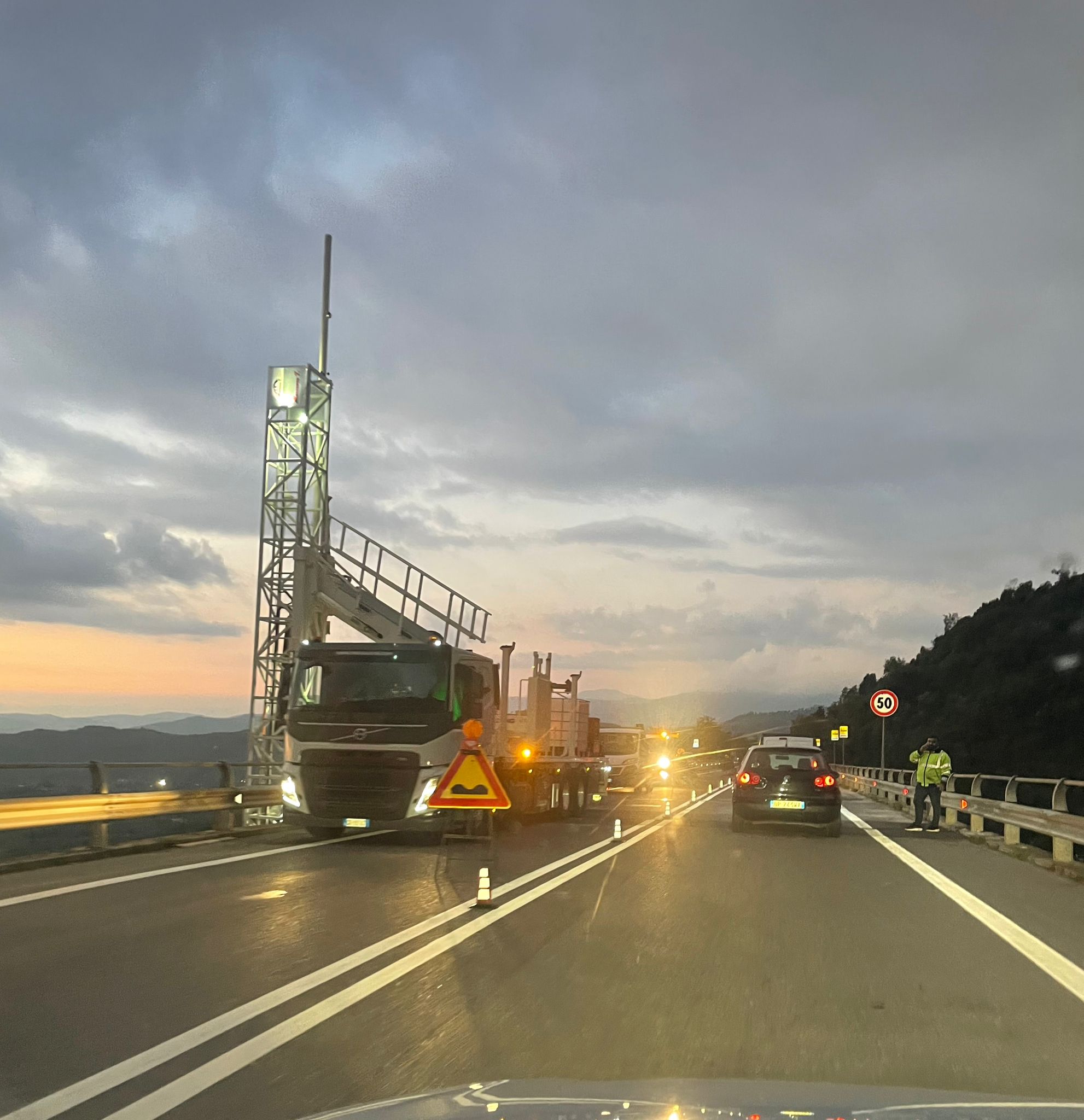 Cilentana, ripartiti i lavori sul viadotto Acquarulo modifiche alla viabilità fino al 30 novembre