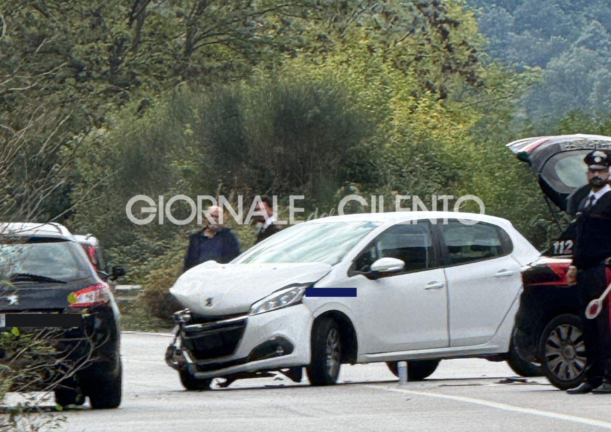 Frontale sulla strada Mingardina, feriti in ospedale e disagi al traffico