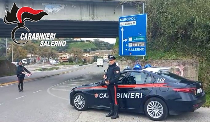 Torchiara: 26enne arrestato per stalking e danneggiamento ai danni di una vicina di casa