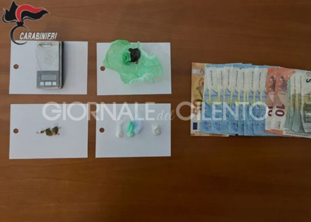 Buonabitacolo, 50enne arrestato per spaccio di hashish e cocaina