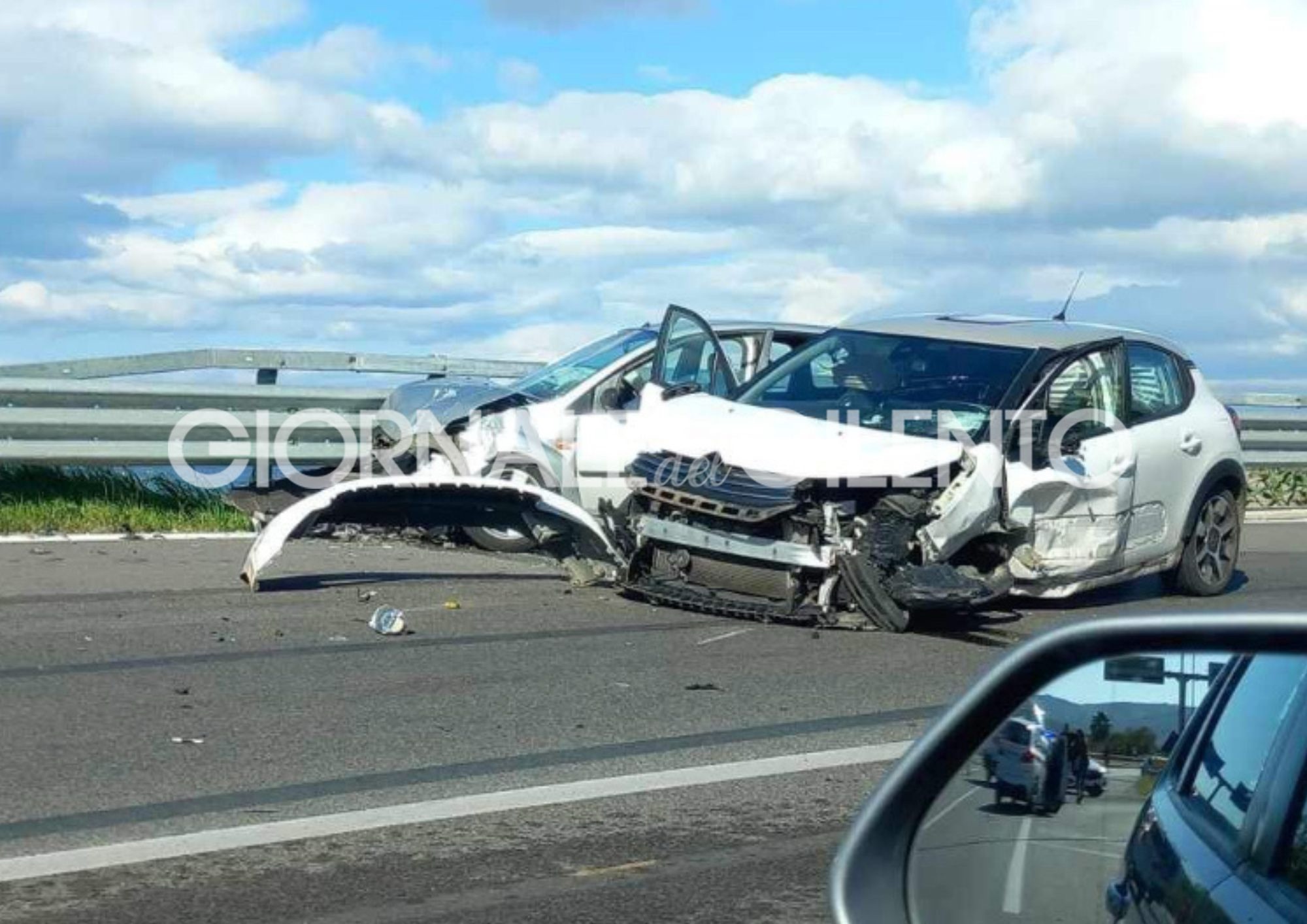 Cilentana: ennesimo grave incidente nei pressi di Agropoli