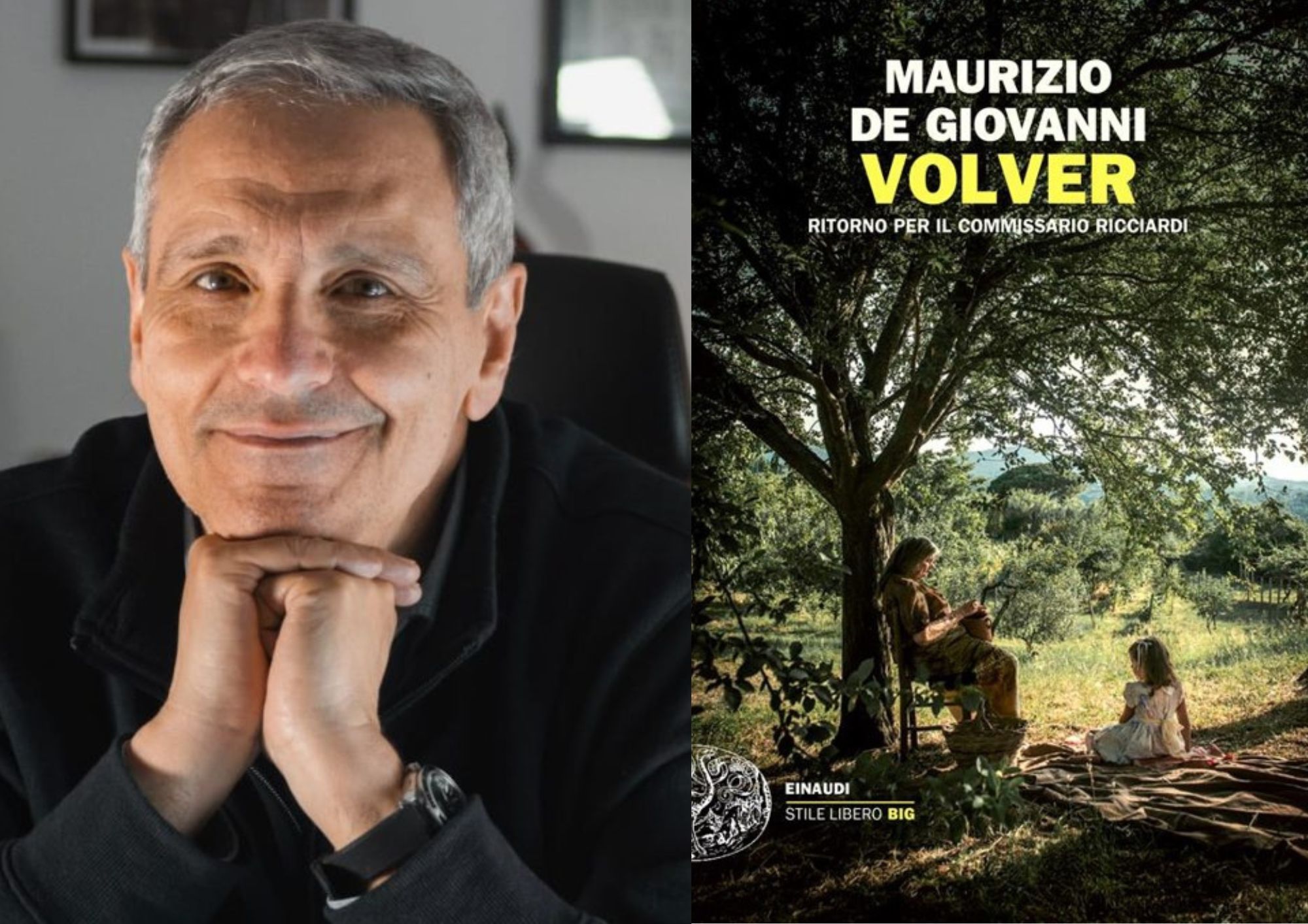 Il commissario Ricciardi torna a Fortino con «Volver» il nuovo romanzo di Maurizio De Giovanni