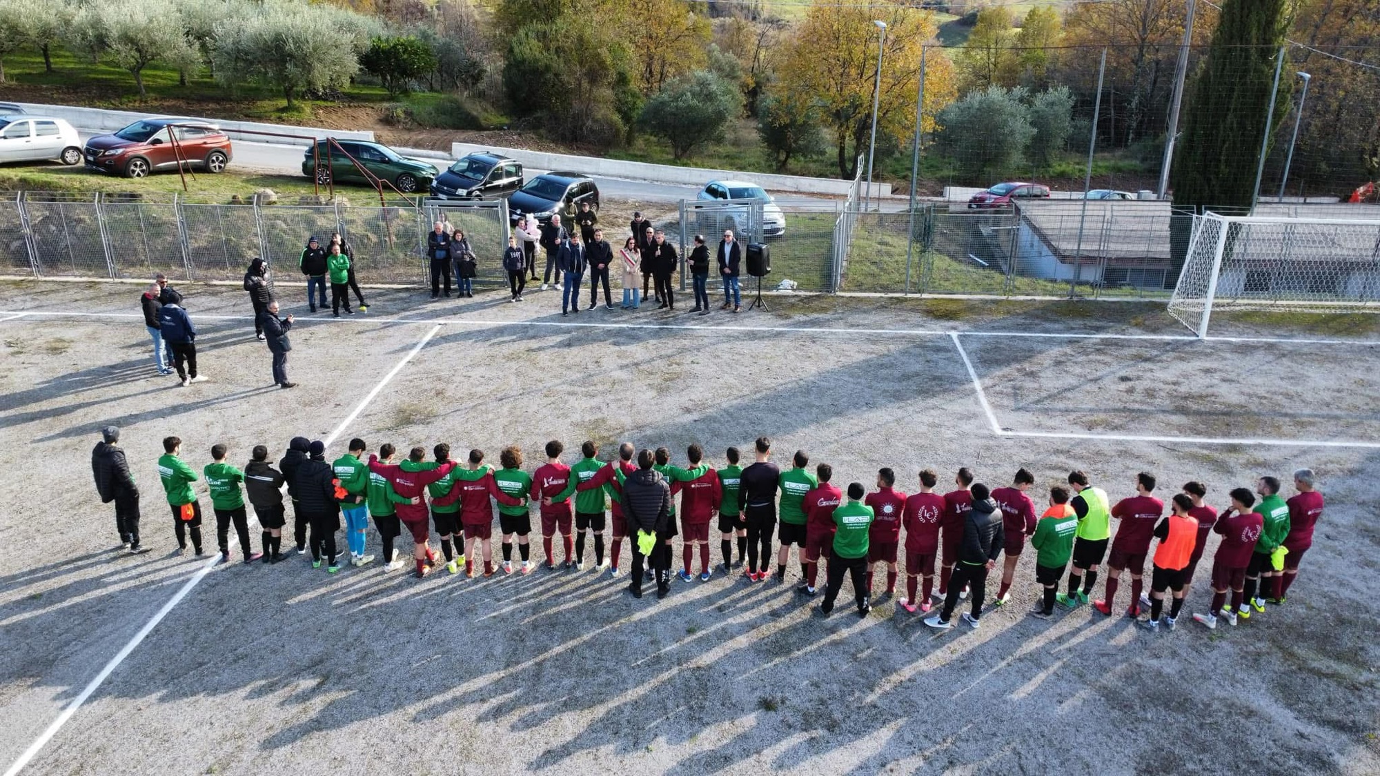 Alfano, inaugurato il nuovo campo sportivo