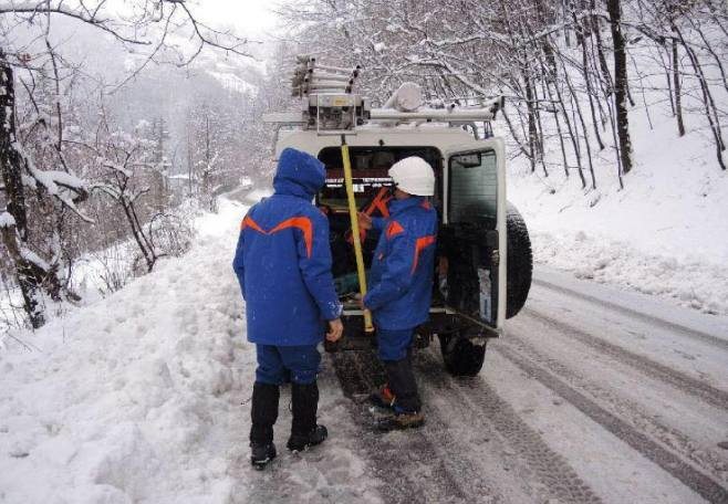 Caggiano al buio, decine di case senza elettricità dopo le nevicate