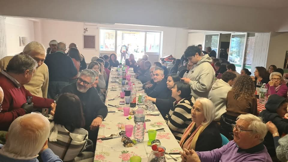 Sala Consilina, successo per il ‘Pranzo dell’Amicizia’: oltre 250 persone unite dalla solidarietà