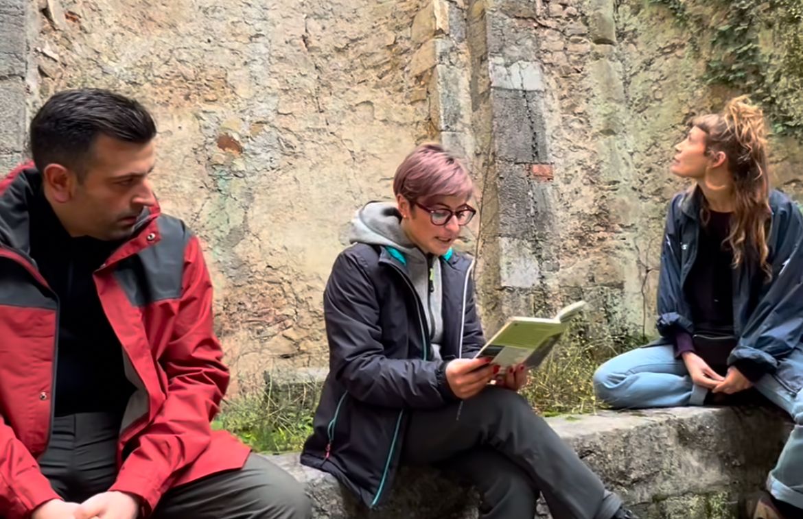 Zaino in spalla e un libro tra le mani: la Jepis Bottega sul Cammino di San Nilo