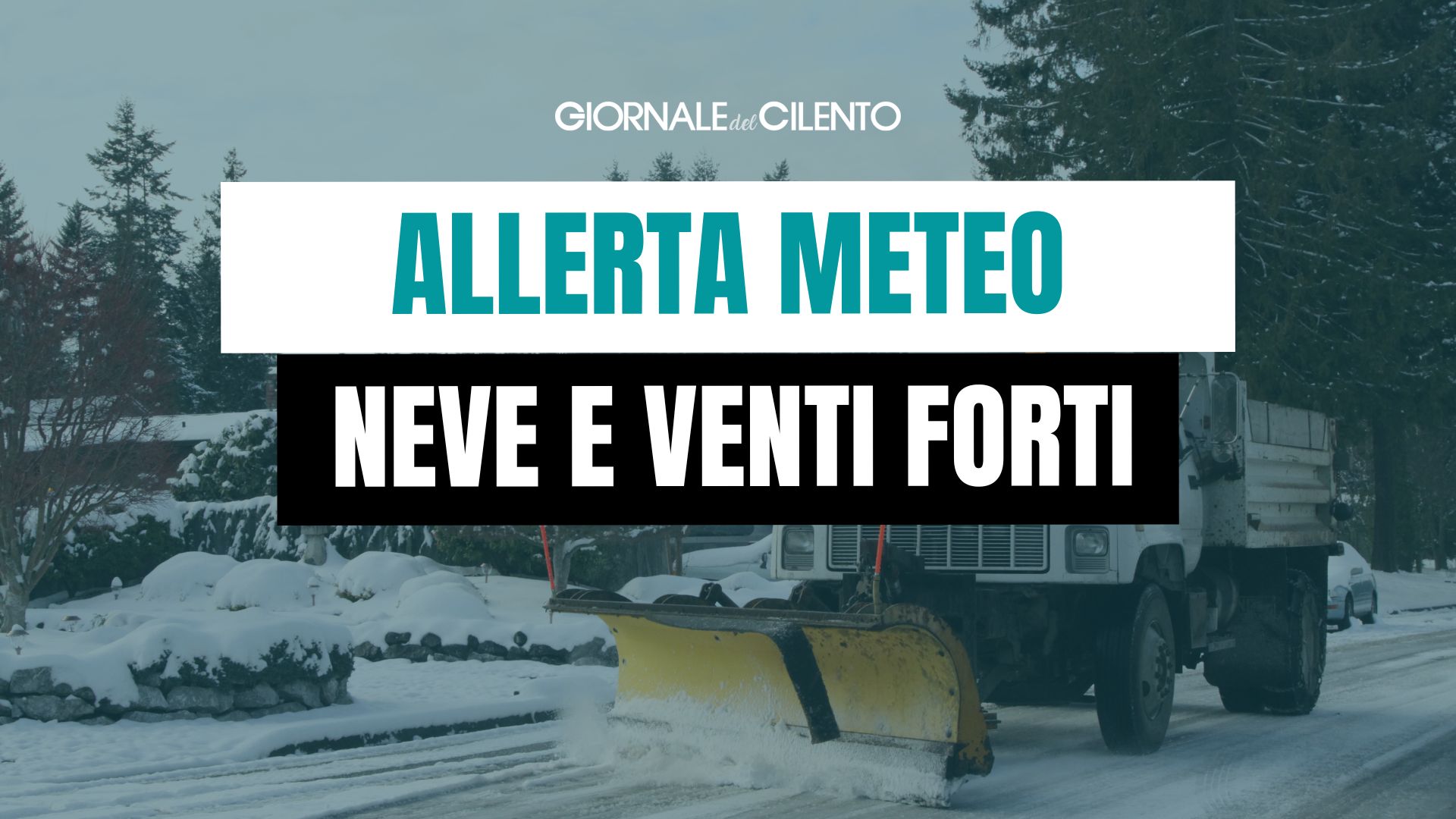 Campania, nuova allerta meteo della Protezione civile: neve, venti forti e gelate in arrivo