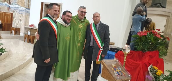 Latina accoglie la reliquia di San Giovanni Paolo II, custodita dal 2015 nella chiesa di San Marco di Teggiano