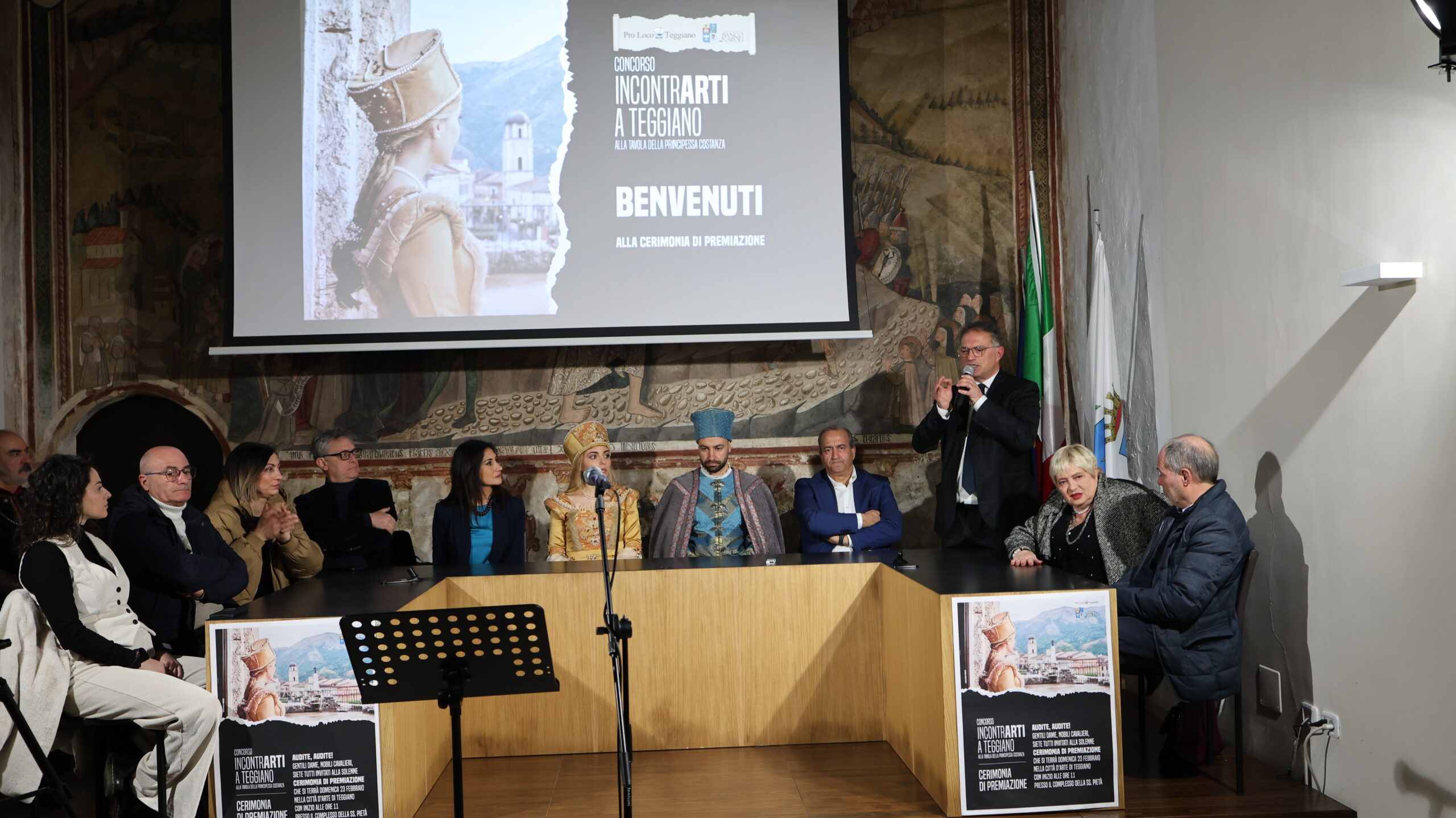 «IncontrArti a Teggiano – Alla Tavola della Principessa Costanza»: premiati i vincitori