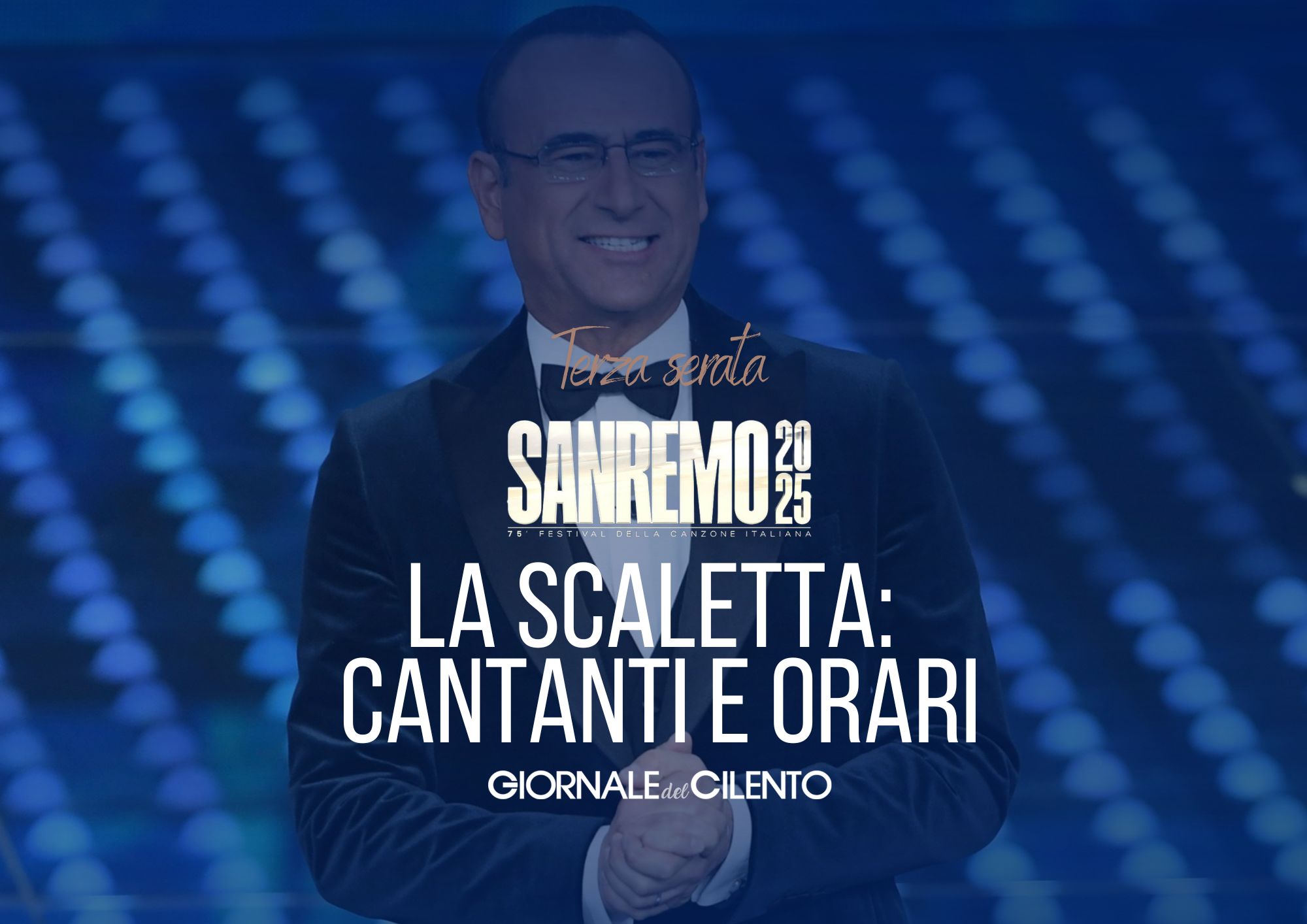 Festival di Sanremo 2025, la scaletta minuto per minuto della terza serata | PDF