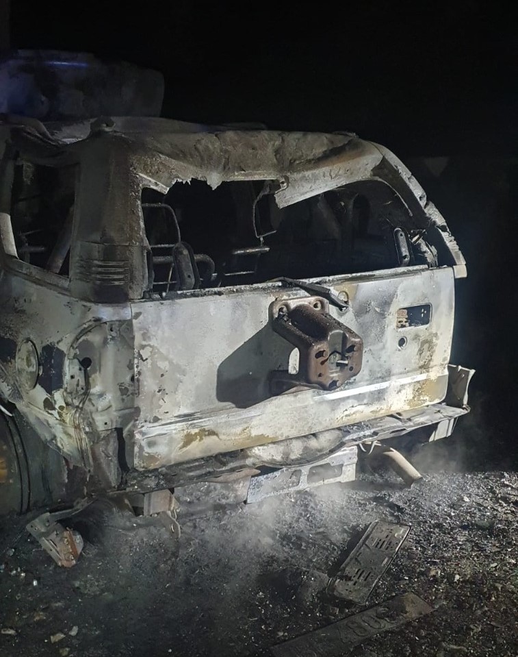 Nella notte auto in fiamme a Padula