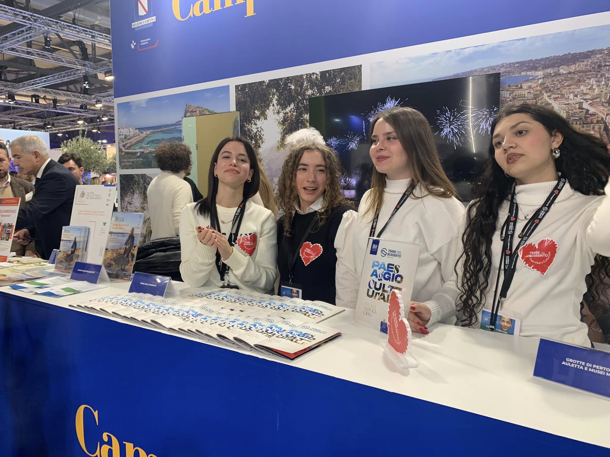 I ragazzi delle Terre del Bussento ambasciatori del territorio alla BIT di Milano