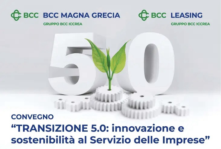 Transizione 5.0: la BCC Magna Grecia illustra le opportunità a Polla il 6 febbraio