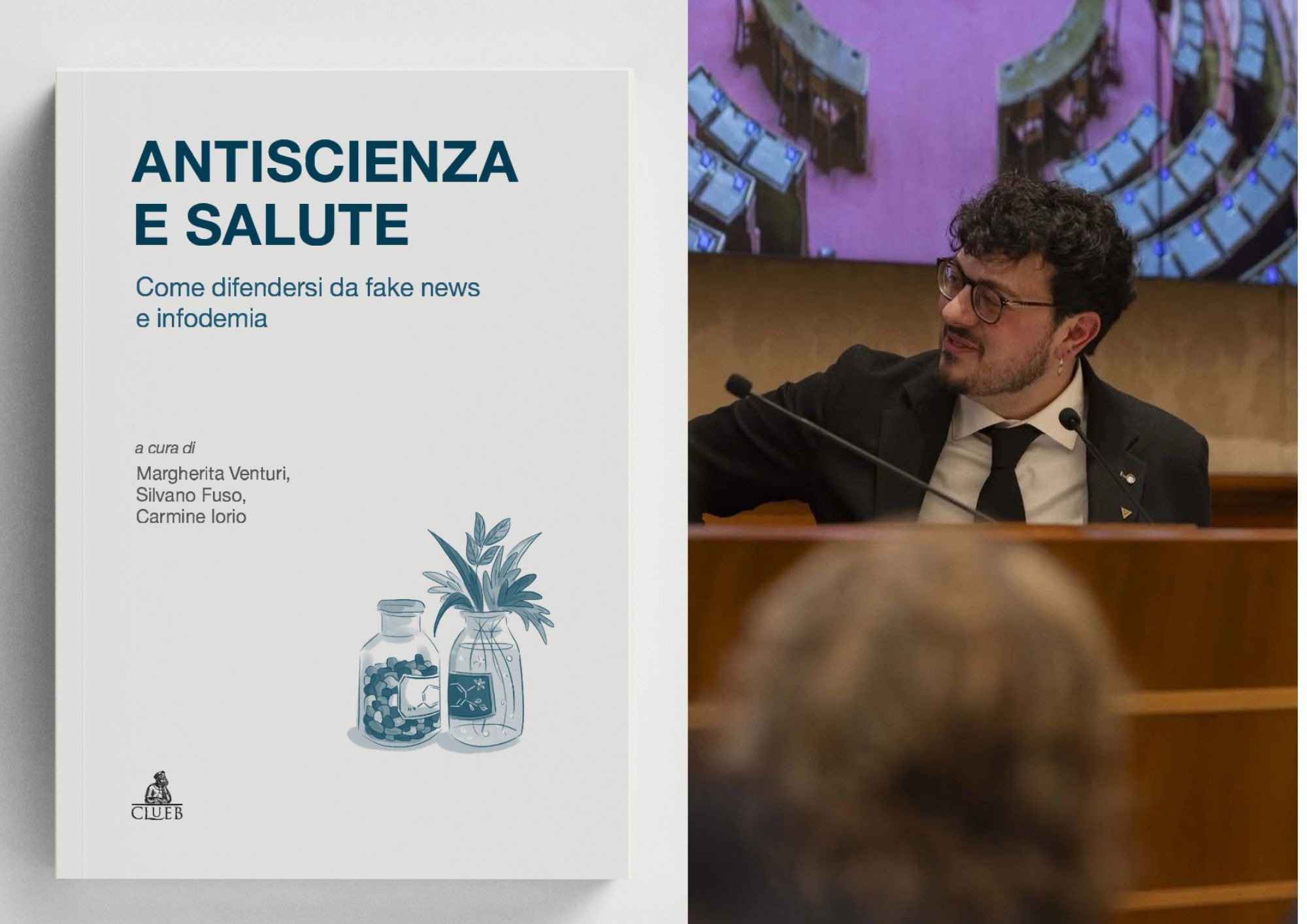 ‘Antiscienza e salute’, un libro per difendersi dalle fake: un cilentano tra gli autori