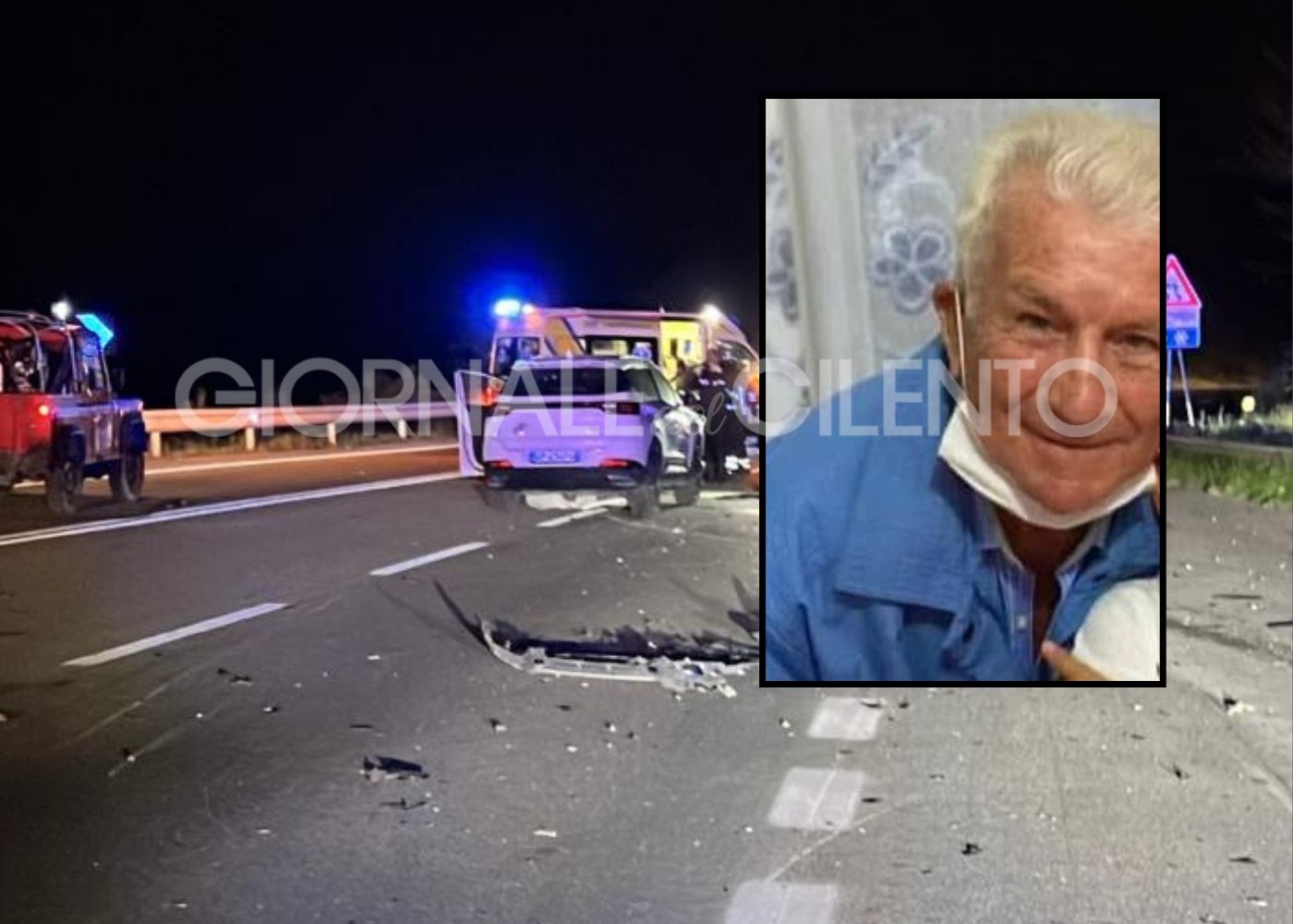 Tragedia Cilentana, sindaco Castelnuovo: «Andrea, un uomo buono»