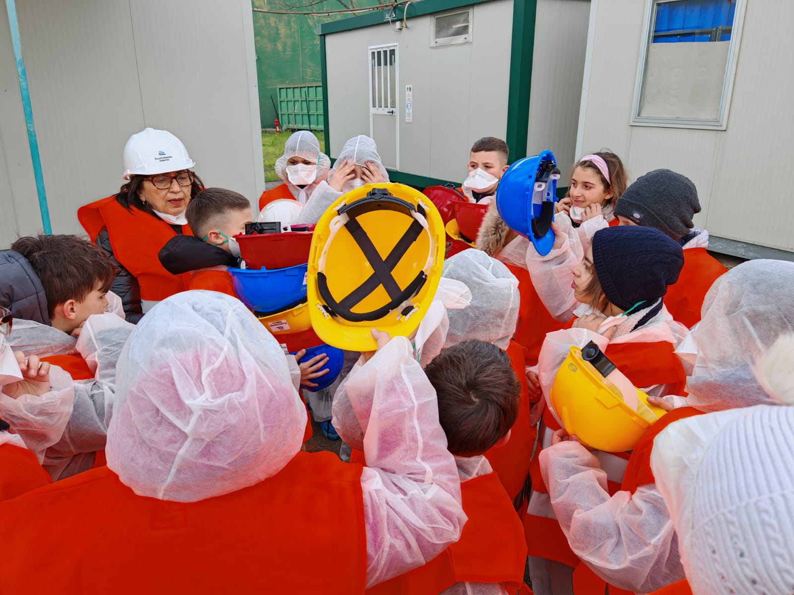 Studenti di Bellizzi in visita al Tmb di Battipaglia: lezione sul riciclo e sostenibilità